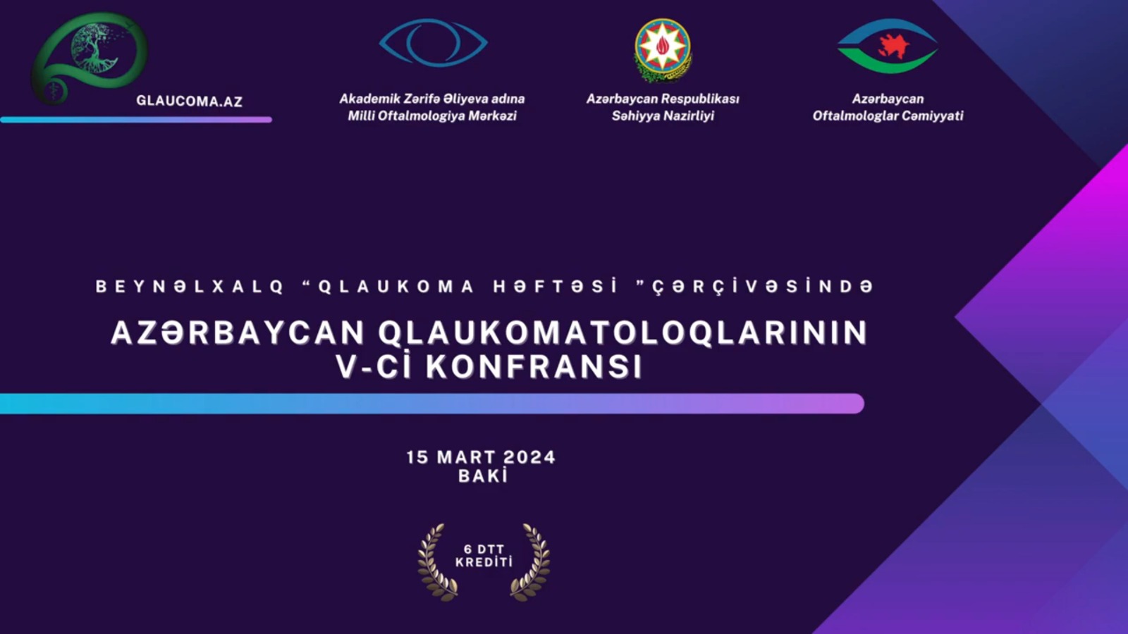Azərbaycan Qlaukomatoloqlarının V konfransı