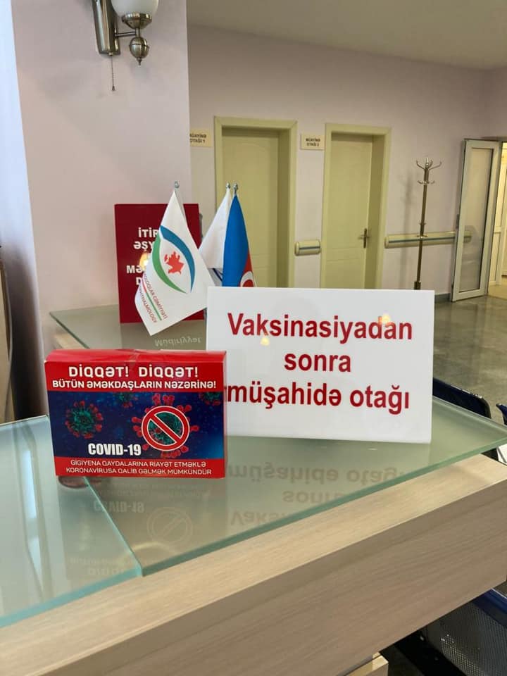 Akademik Zərifə Əliyeva adına Milli Oftalmologiya Mərkəzinin Masallı filialında Covid 19-a qarşı vaksinasiya aparıldı.