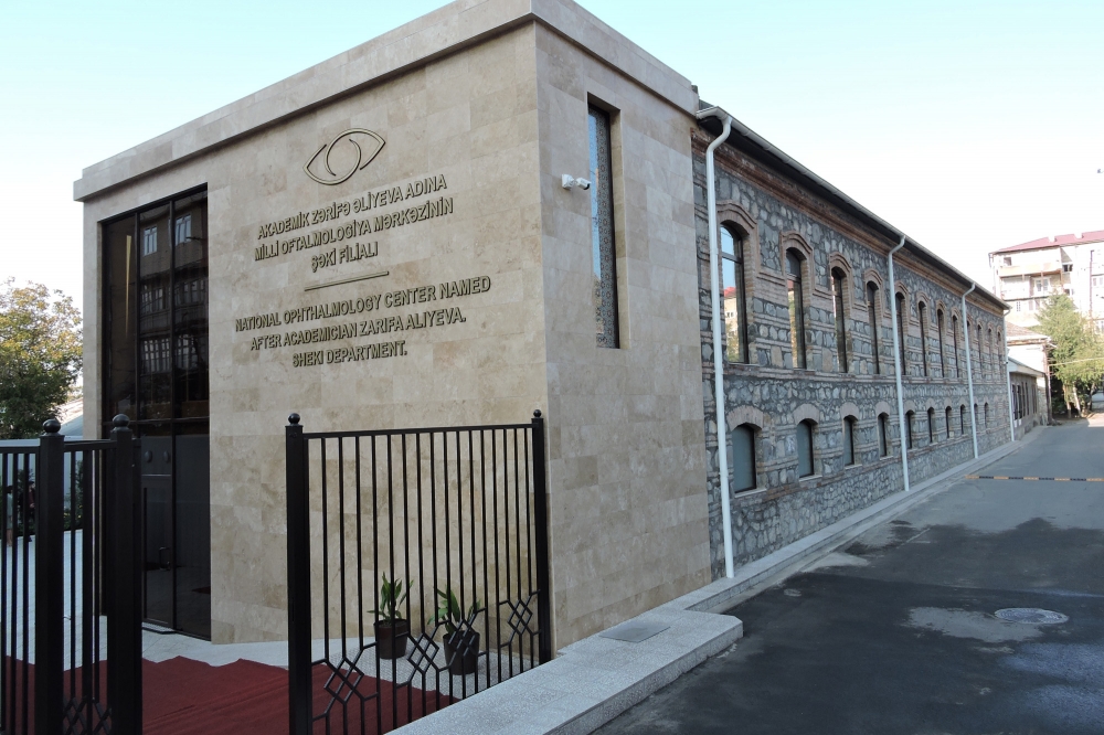 Şəkidə Milli Oftalmologiya Mərkəzinin filialı açılıb.