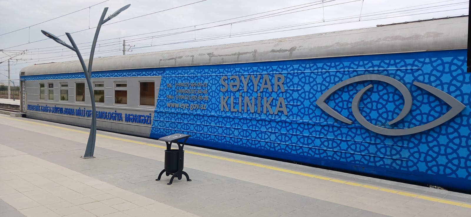 Akademik Zərifə Əliyevanın anadan olmasının 101 illiyinə həsr olunmuş tibbi aksiyası Dəmiryol Səyyar Klinika tərəfindən Qəbələ rayonunda keçirilmişdir.